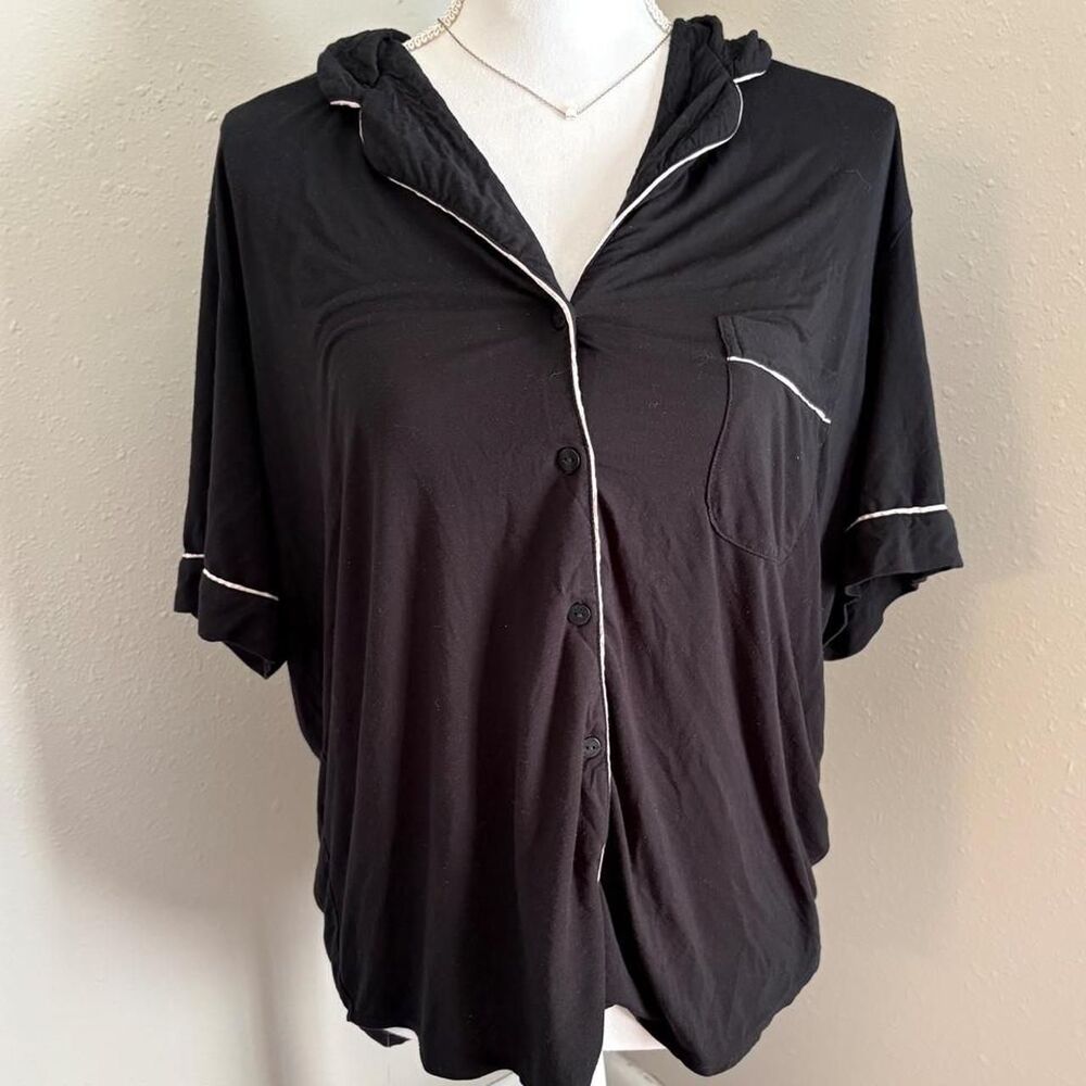 Victoria-s-secret Women's Black Pajama shirt